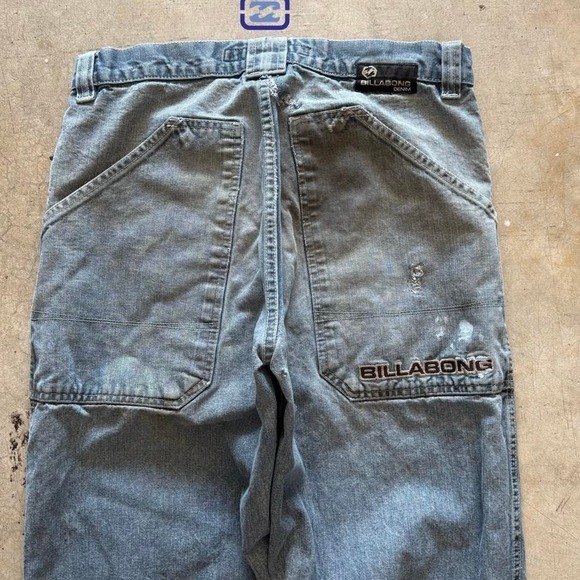 Billabong Other - Baggy Billabong Big Pocket Denim Jeans Surf 90s Summer Vintage Y2K  32x21